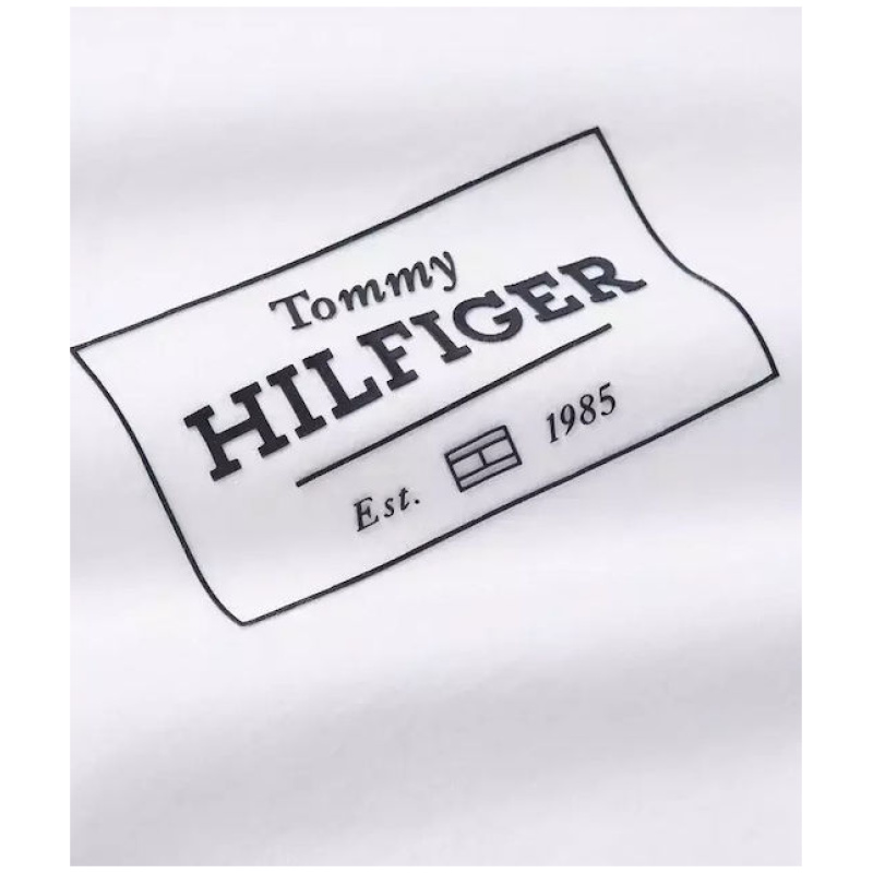 TOMMY HILFIGER Monotype printed label tee